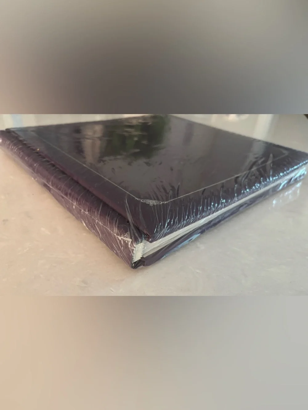 Creative Memories Retired 12x12 Purple Album, White Pages